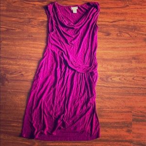 Motherhood Maternity purple above the knee dress